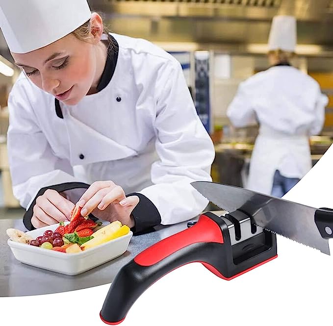 Professional 3-Stage Kitchen Knife Sharpener