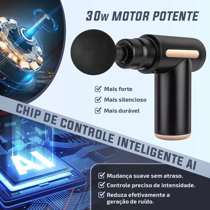 Deep Tissue Massage Gun – Powerful Muscle Recovery &amp; Pain Relief