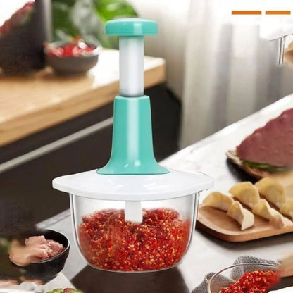 Hand Press Manual Push Chopper