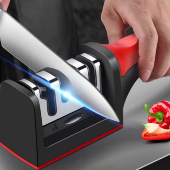 Professional 3-Stage Kitchen Knife Sharpener