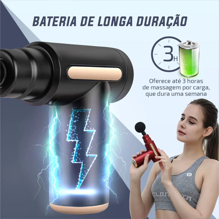 Deep Tissue Massage Gun – Powerful Muscle Recovery &amp; Pain Relief