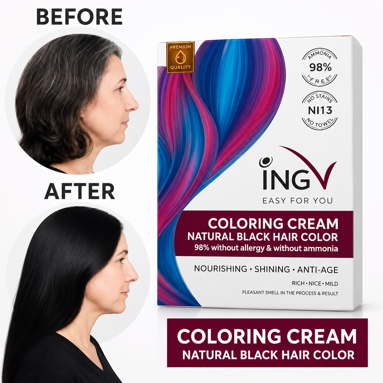 ING HAIR COLOER