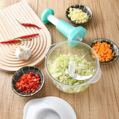 Hand Press Manual Push Chopper